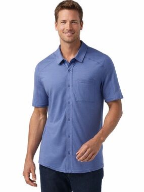 Smartwool NWT Everyday Short Sleeve Button Down size XL